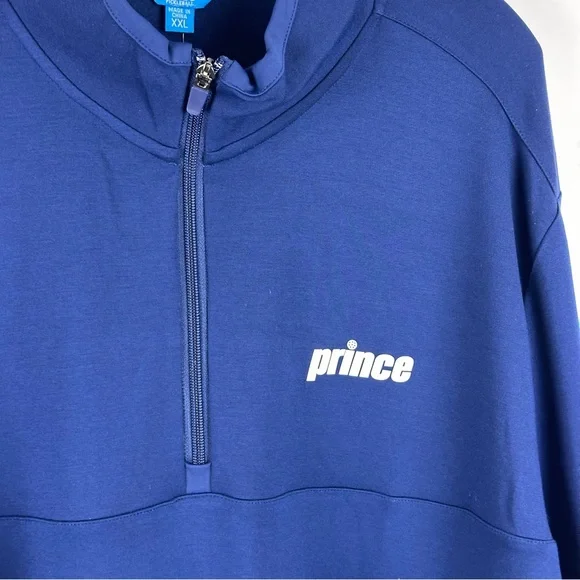 Prince Pickleball Men's Ponte 1/4 Zip Pullover - Picture 3 of 8